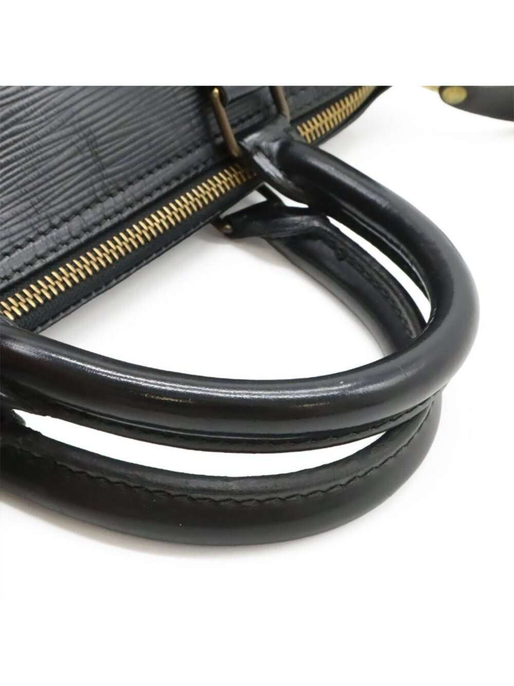 Louis Vuitton Epi Speedy 30 Boston Bag Leather Noir Black - Picture 4 of 9